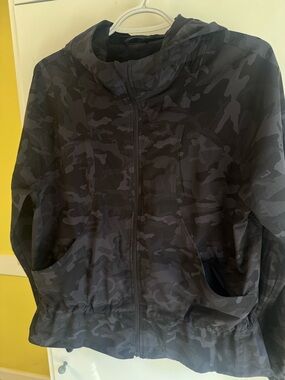 lululemon athletica Black Camo Jacket